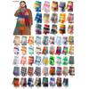 Autumn and Winter New Thickened Shawl Imitation Mohair Coarse Whiskers Colorful Plaid Scarf