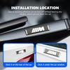 3D Metal Car Decorative Sticker Badge Decal Interior Accessories For BMW M Performance Alpina M3 M5 M6 X1 X3 X4 X5 G20 QV5