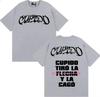 Tini Stoessel Cupido Tiro La Flecha Y La Cago Print T-shirts Men Women Clothing Hip Hop Retro T Shirt Male Cotton Loose T-shirts
