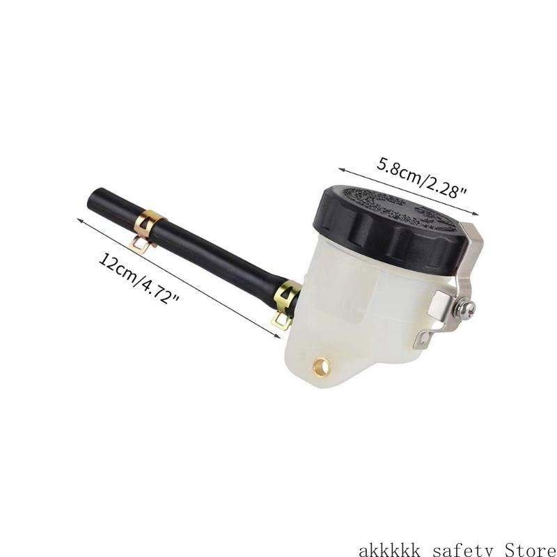 XXFF Motorcycle Brake Fluid Reservoir Oil Cup Plastic Brake Cylinder Oil Pot Accessories for GSXR750 ZX14R