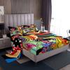 Bohemian Mushroom Pattern Bed Hat Four-Piece Bedding Set Bedroom Dormitory Bedding Decoration