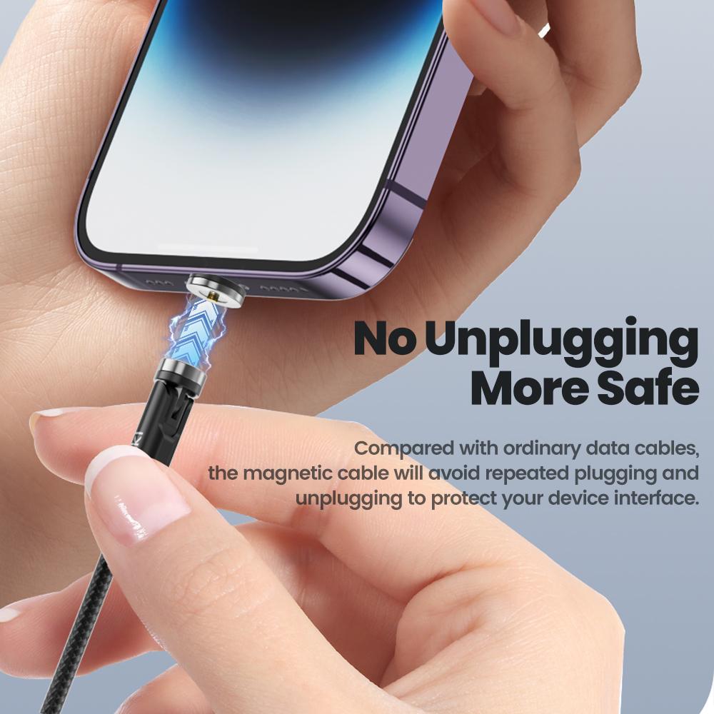 Магнитный кабель Tooki для быстрой зарядки, кабель Micro USB Type C для iPhone, Samsung, Xiaomi, магнитное зарядное устройство, провод для передачи данных мобильного телефона