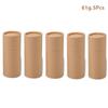 5 шт./лот крафт-бумага пуш-ап тюбики биоразлагаемый картон косметическая цилиндрическая упаковка контейнер для бальзама для губ дезодорант
