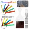 Air Conditioner Fin Cleaning Tool Home Cleaning Tool Coil Comb A/c Hvac Condenser Radiator Universal Folding Brush Cleaning Tool
