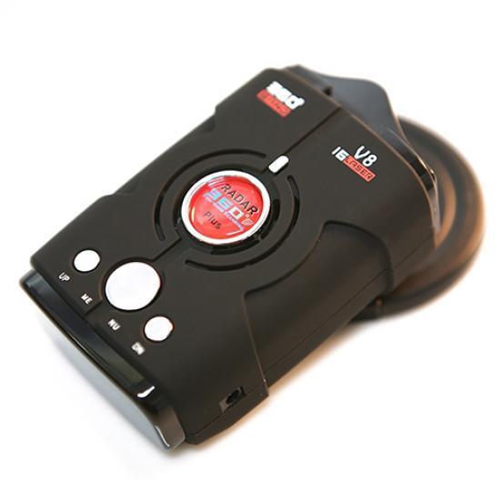 V8 Car Radar Detector Full-Band Scanning Advanced Safety Laser Defense Systems