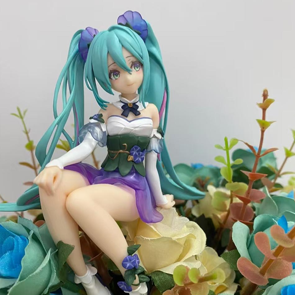 14Cm Taito Hatsune Miku Action Figure, Conventional Fashion, Collectable Model, Collectable Decoration Toys, Birthday Gift