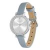Авторизованный дистрибьютор Olivia Burton Watch Женские ob24000163 Classics 30 мм Винтажные бусины Серебристый Белый Солнечные лучи Меловой Синий Кожа [OLIVIA BURTON]