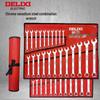Adjustable Ratchet & Open-End Wrench Tool Set
