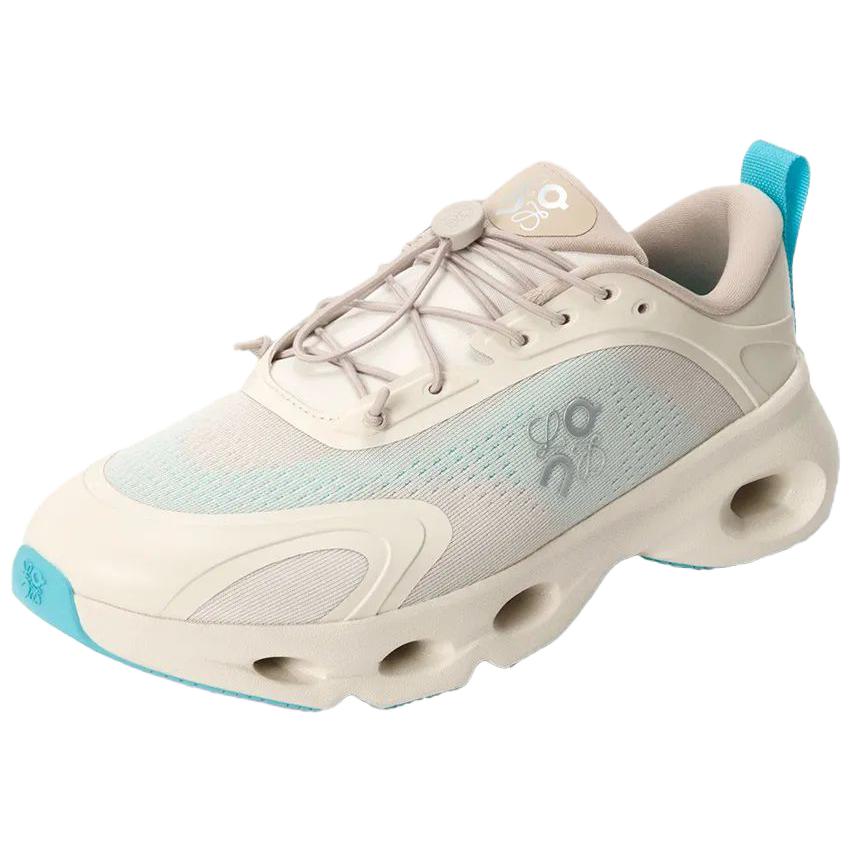 LOEWE x On Cloudsolo Беговые кроссовки Женские Бежево-синие Кроссовки 3WF30604606