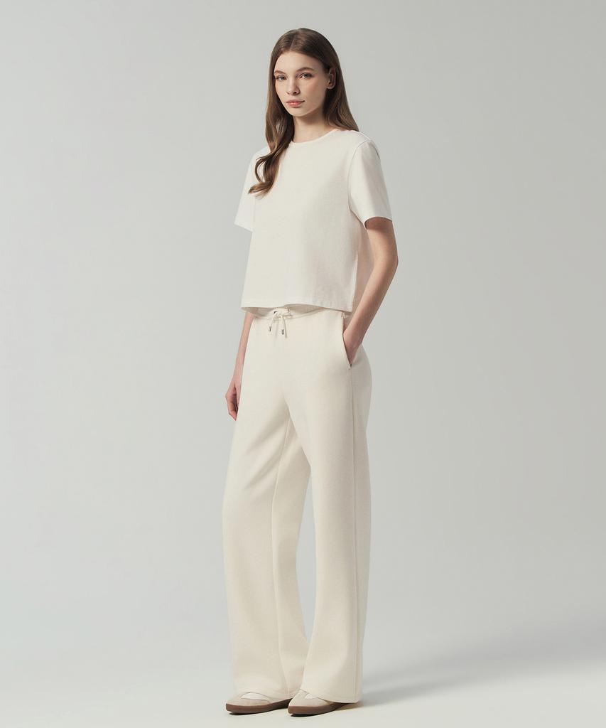 DUVETICA Soletto Wide (Cream) (Women'S Pants)