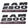 Черная Боковая Наклейка-Эмблема для Крыльев Dodge RAM 1500/2500/3500 Heavy Duty
