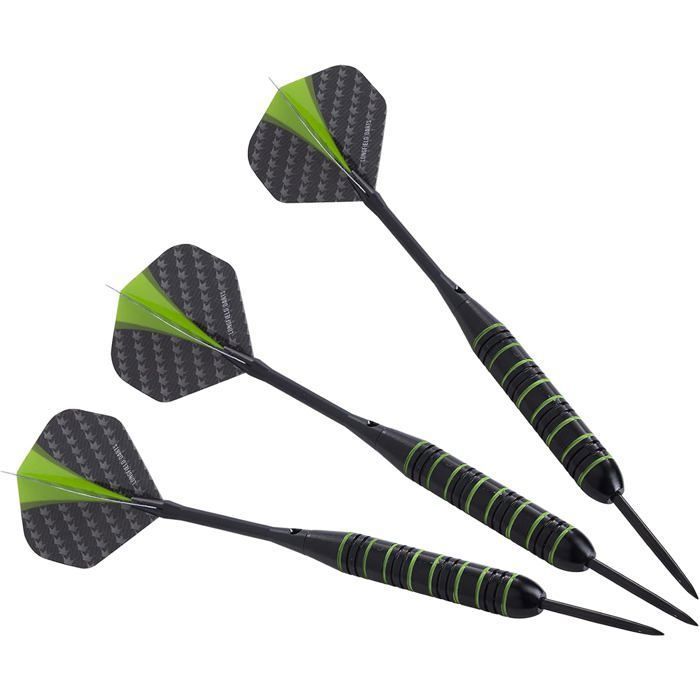 12 Steel/Nylon Convertible Darts for 4 Players with Replacement Accessories and Multi-tool