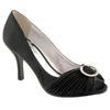 Womens/Ladies Sienna Diamante Court Shoes