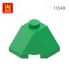 Нетоксичный 122 шт./лот 13548 Скатная черепица 2x2x1 Точки Блок Moc Цветные Аксессуары Совместимые С Кирпичом Diy Детская Игрушка Детали Сборки