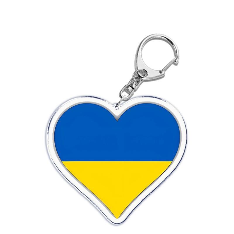 Франция Шотландия Германия Страна Любовь Сердце Брелоки Кольцо для Аксессуаров Сумка Подвеска Брелок Llaveros Украшения Фанаты Подарки