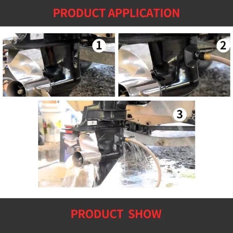 Морской лодочный мотор Flush Ear Muff Cup Water Flusher Flush Away Sand Salt