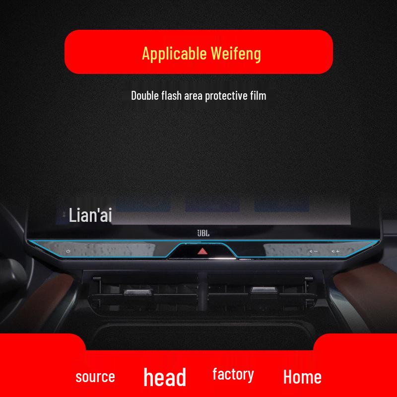 Protective Film for Toyota Crown, Land Cruiser, BZ3, Venza Navigation & Console