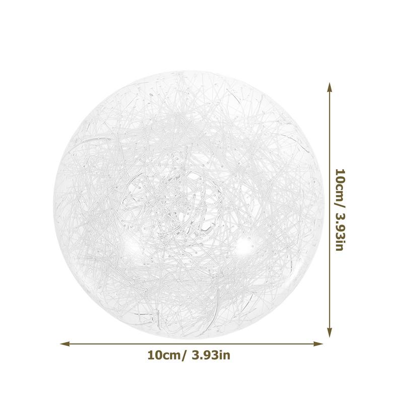 Стекловолокно Стекло Подвесные шары Патрон G9 Подвесные Подвесные шары 100мм 120мм Плафон для потолочного светильника Лампа для потолочного светильника Крышка