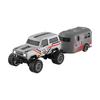 RC Truck, 1:64 Scale Truck With Lights, Remote Control Truck, 2.4GHz Rc Truck, Rechargeable Remote Control Semi Truck With Trailer