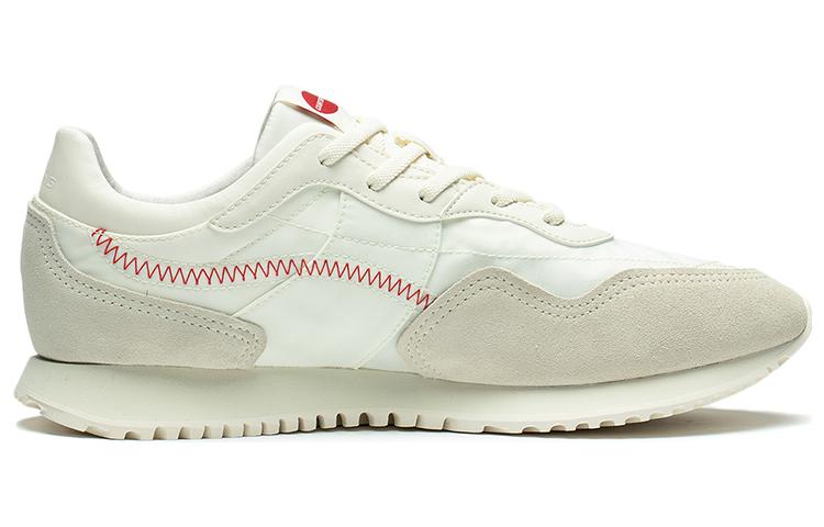 Li Ning CF Forest Woven Abrasion Resistant Breathable Low top Sports Casual Shoes Women's Cream White AGCT174-1