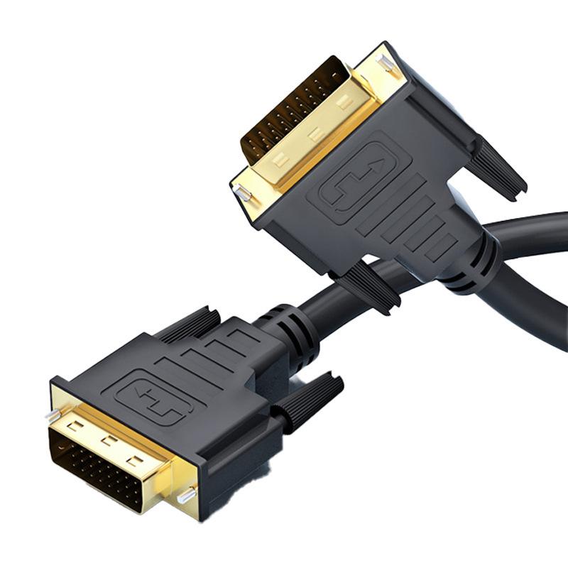 DVI 24+1 Мужской-Мужской HD Видеосигнальный Кабель для ТВ, Монитора, Проектора