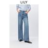 Джинсы LILY ретро прямого кроя широкие