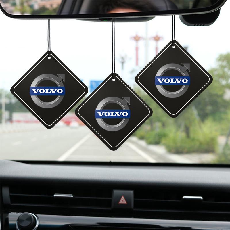 Car Fragrance Tablets Air Freshener Perfume Decoration Pendant For Volvo V60 V40 XC90 S60 C30 V50 V70 S90 Car Flavoring keychain