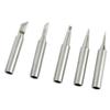 Bushing Adapter Soldering Iron Tips 900M-TB/TI/T-3C/T-2.4D/TK Tools 5pcs Set