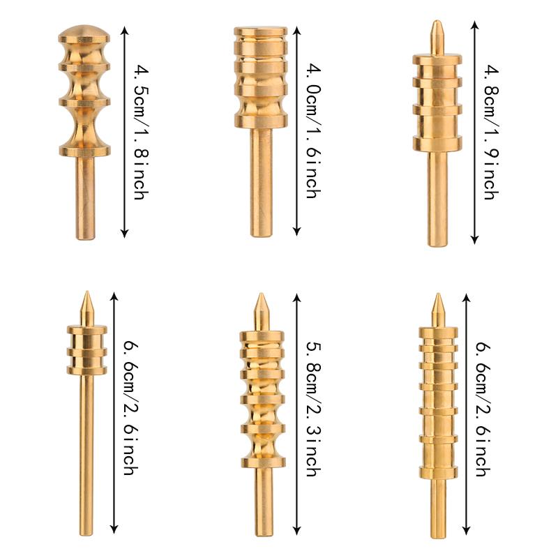 Полировщик кожи с заостренным или плоским наконечником, инструменты для обработки кожаных кромок, кожаное ремесло для кожаных пуходёрок, инструменты для полировки латуни
