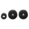 Gearbox Gear Set, Steel 33T Spur Gear & 20T Pinion Gear 51506 Replacement for Tamiya