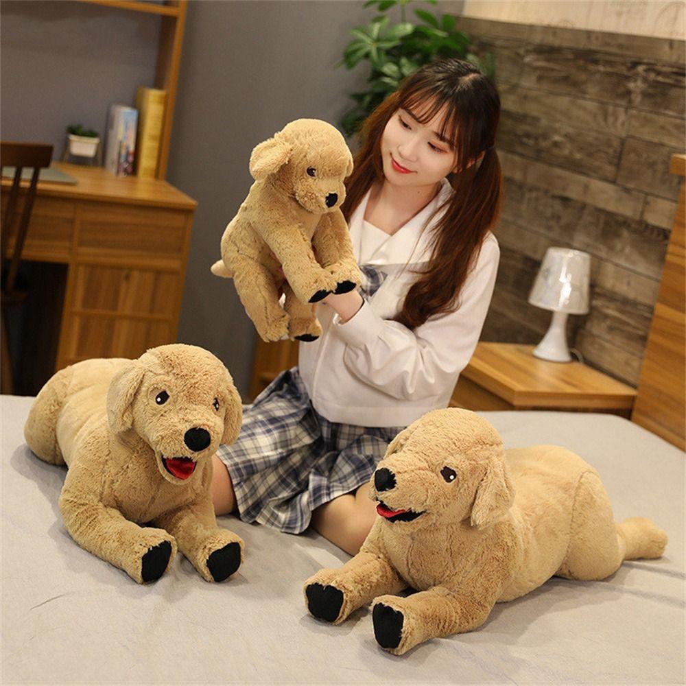 Doll Simulation Dog Stuffed Toys Golden Retriever Plush Animals Plush Toys Labrador Dog Plush Doll