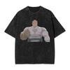 Viltrum Empire Invincible Comic Washed T-Shirt Man Streetwear T Shirts Summer Comfortable Trending Tees Loose Oversize Tops