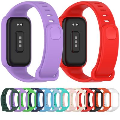 Силиконовый ремешок для часов Xiaomi Band 9 Active, оригинальный сменный ремешок для часов Correa, аксессуары для спортивного браслета Redmi Band 3