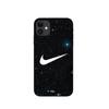 Case - Nike - Iphone 12 - Starry Galaxy - Soft - Black