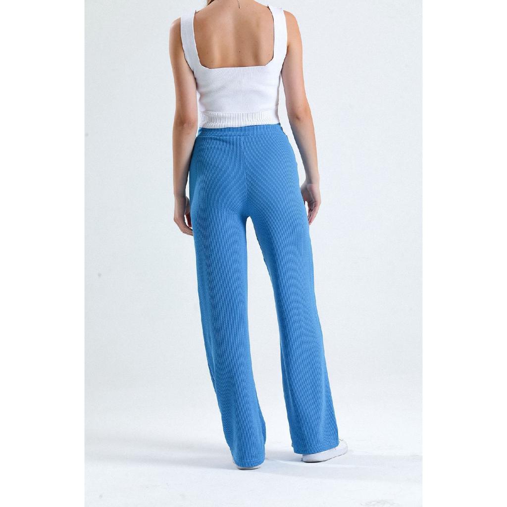 Women's Elastic Pocket Wide Leg Sweatpants