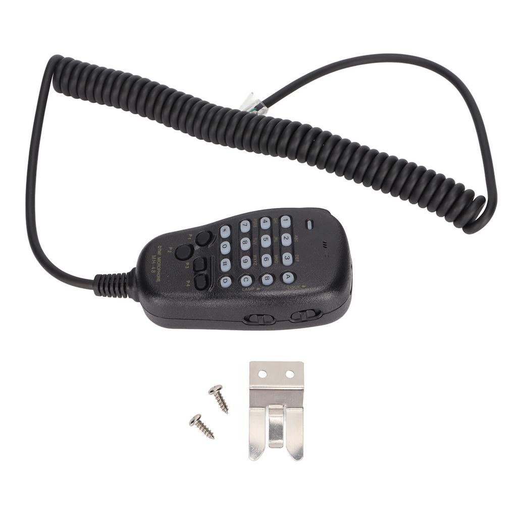 Микрофон DTMF Микрофон DTMF с кнопкой для YAESU MH‑48 MH‑48A6J FT‑8800R FT‑8900R FT‑7900R FT‑1807