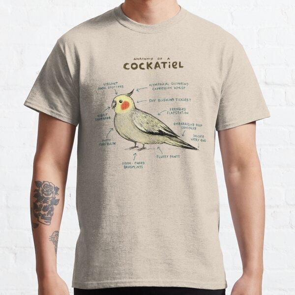 Men Women Cockatiel Touch Michelangelo Birb T Shirt Pure Cotton Clothing Funny Short Sleeve O Neck Tees Graphic Printed T-Shirt