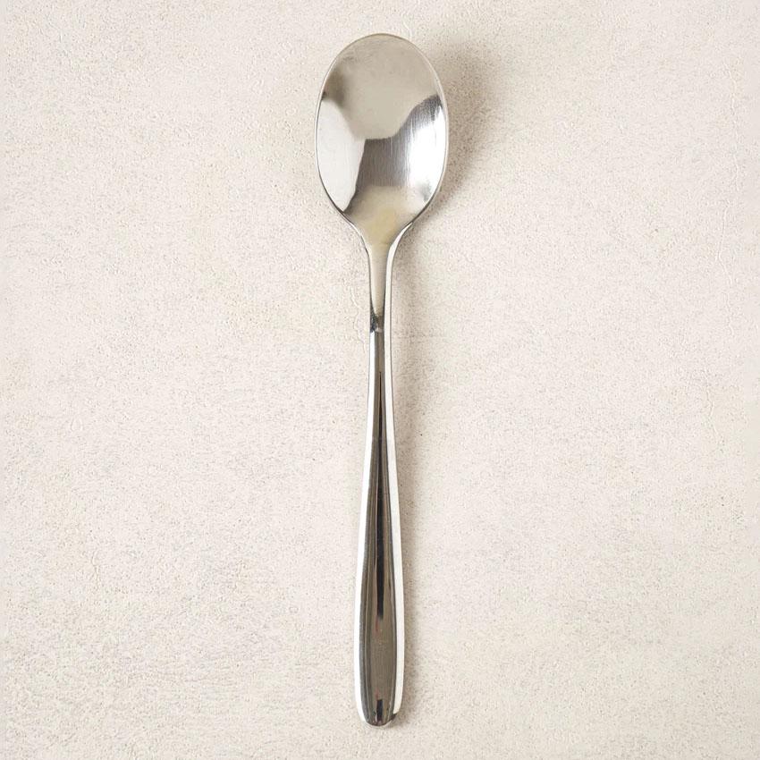 Premium 304 All-Stainless Steel Tea Spoon (14cm) Silver