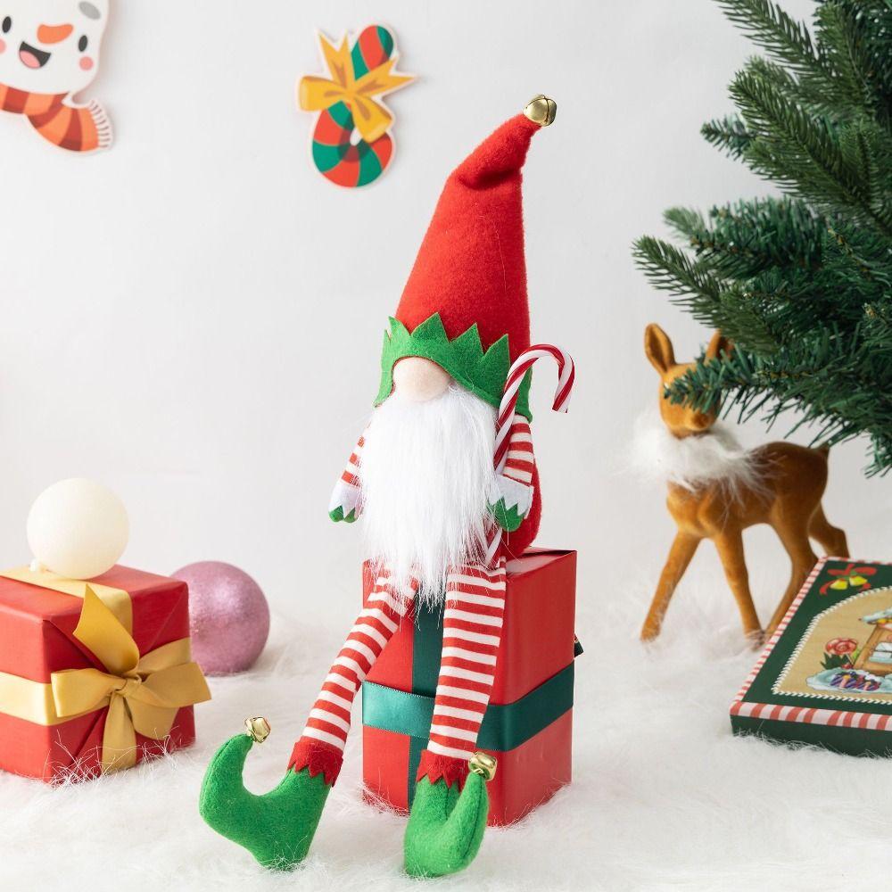 Funny Christmas Rudolf Doll Cute Merry Christmas Decoration  New Year Festival Gifts