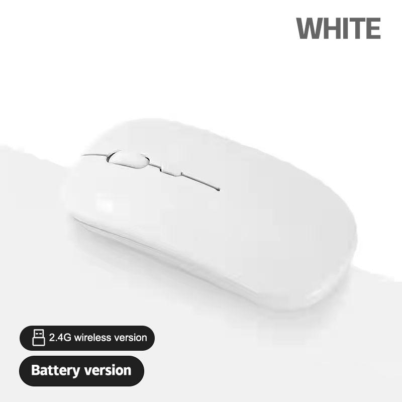 Портативная беспроводная мышь с поддержкой Bluetooth 2,4 ГГц, двумя режимами работы, беспроводная мышь для компьютера, ПК, планшетов Xiaomi, ноутбуков и MacBook.