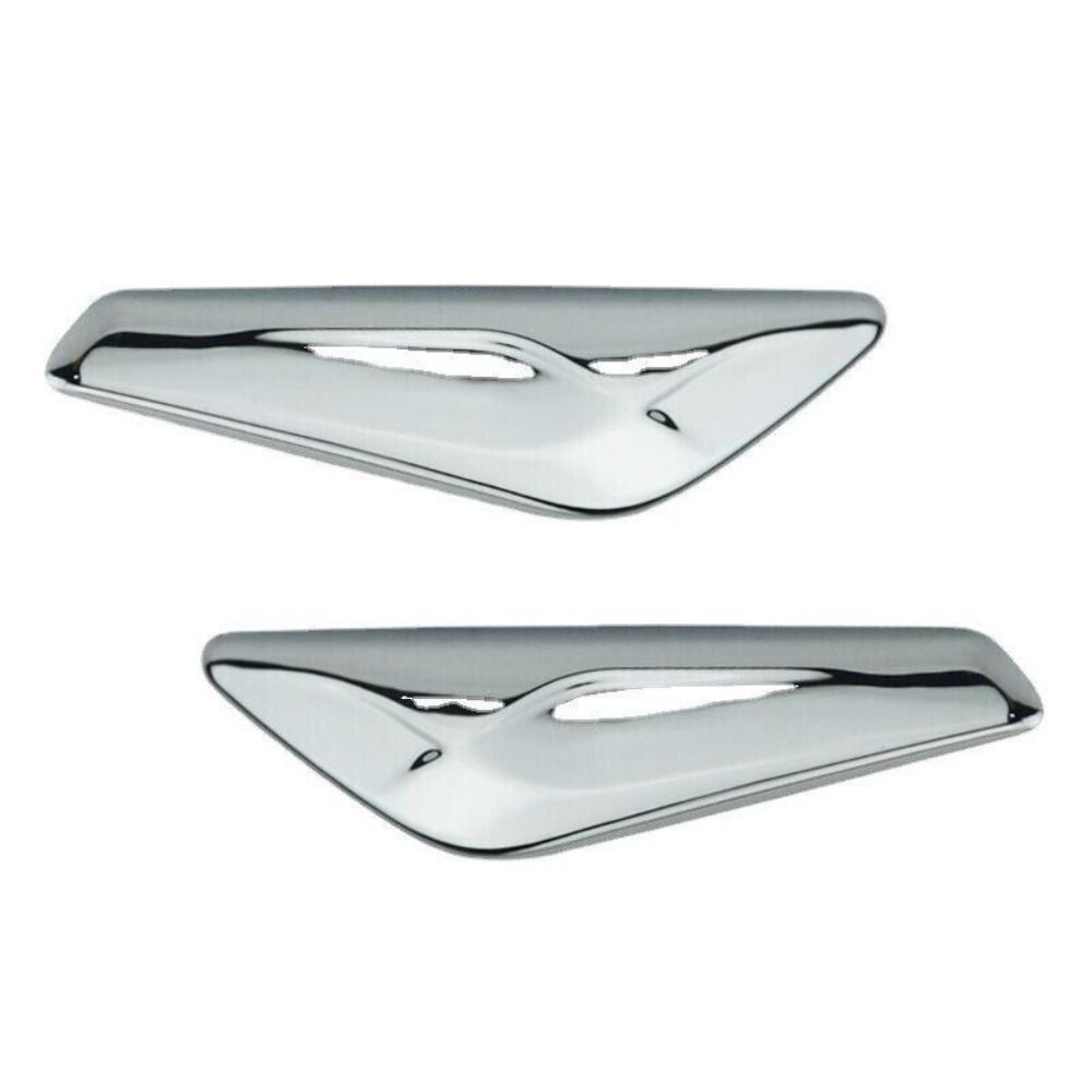 Silver Chrome Plated Front Mudguard Two Sides Fender for BMW X3/X4/F25/F26 51117338569 51117338570