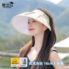 Летняя плиссированная шляпа с широкими полями и открытым верхом, модная, универсальная, для защиты от солнца, детская шляпа от солнца с УФ-защитой