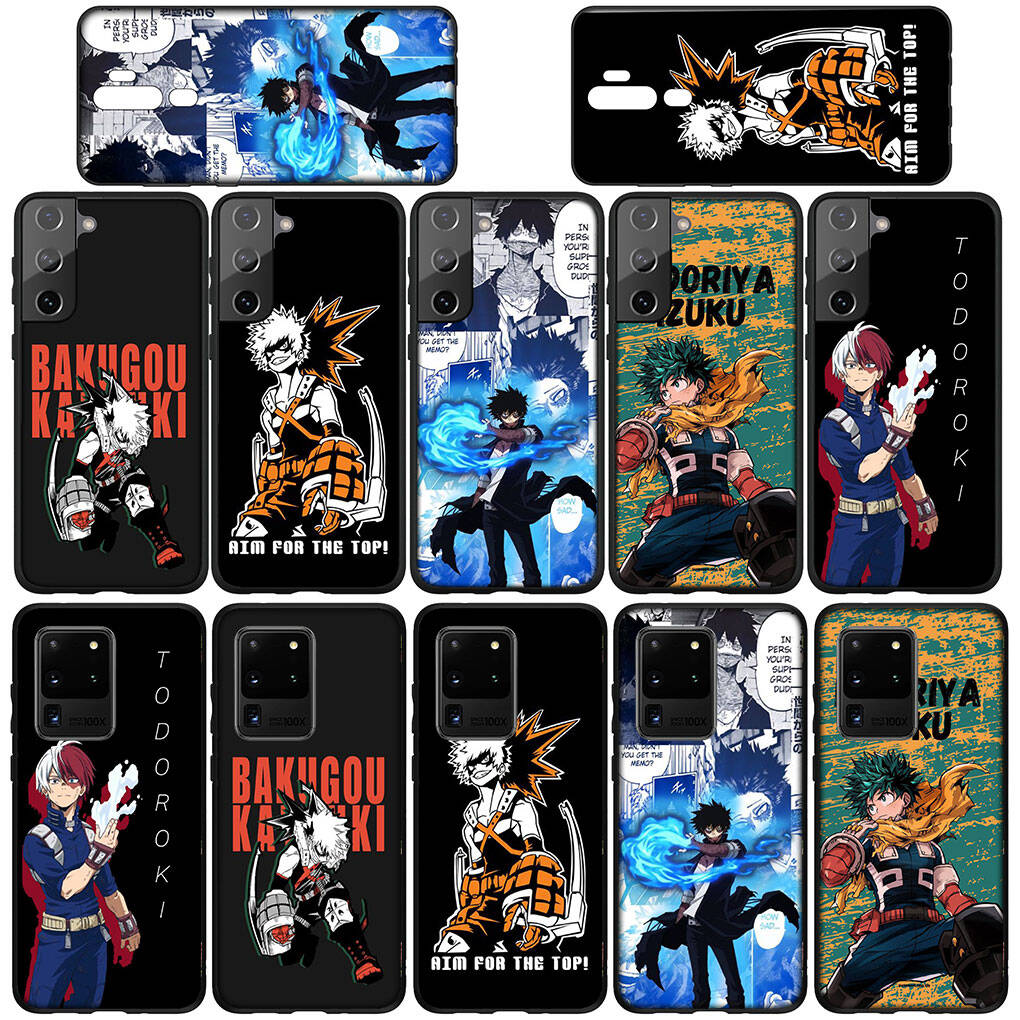 Для Motorola Moto Edge 70 60 50 G54 G05 G86 Samsung Galaxy S25 iPhone 17 16 15 Xiaomi Redmi Note 14 13 Pro Max Чехол для телефона Аниме Моя геройская академия Обложка