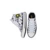 Converse Chuck Taylor All Star Полный Принт Прочные Высокие Детские Холщовые Кеды Детские Кроссовки Черно-Белые 670211C