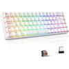 Clavier Gamer Mécanique - TECURS - TKL 65% - RGB Rétroéclairé - Bluetooth/2.4G/Type-C