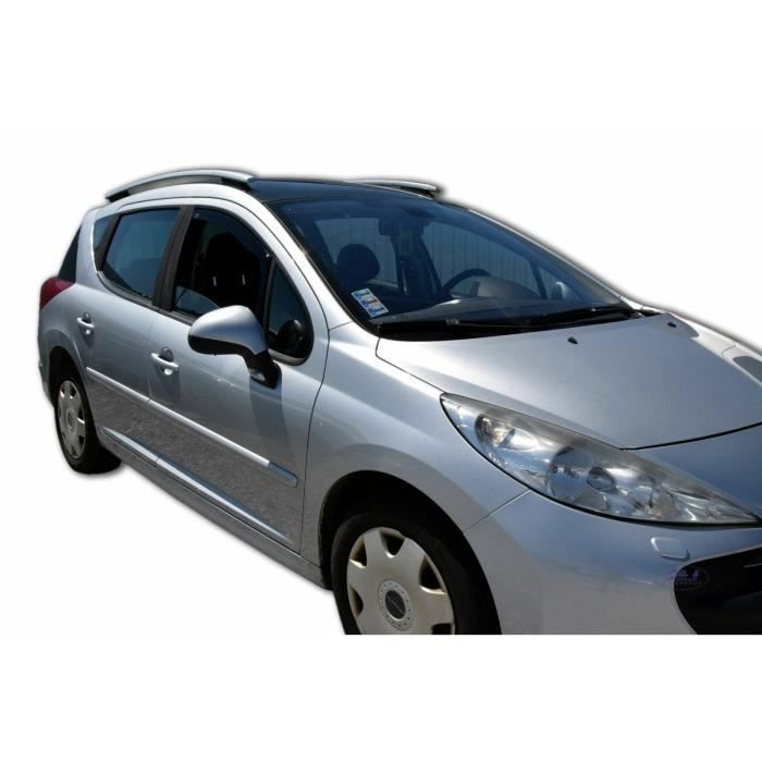 J&J AUTOMOTIVE | Heko Deflecteurs d'air Déflecteurs de Vent Pour Peugeot 207 2006-2012 5P. Berlina