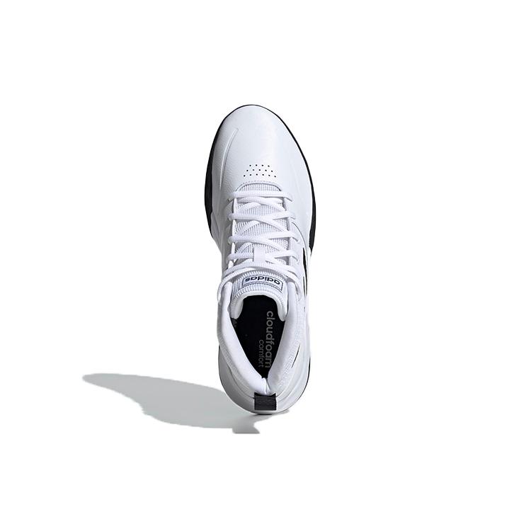 adidas Владей игрой 'Белый Черный' (унисекс) Баскетбольные кроссовки Cloud White / Core Black / Cloud White EE9631