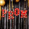 16cm Size Luminous Letters Red White Color LED Letter Night Light  Outdoor Decoration