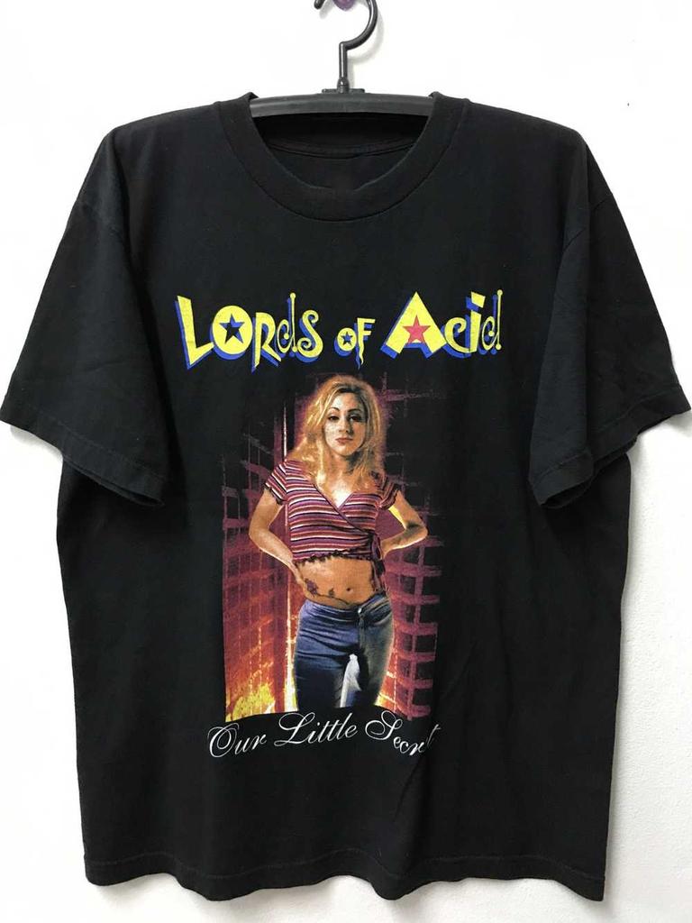 Lords Of Acid Our Little Secret Tour Unisex T-Shirt Black ZA017