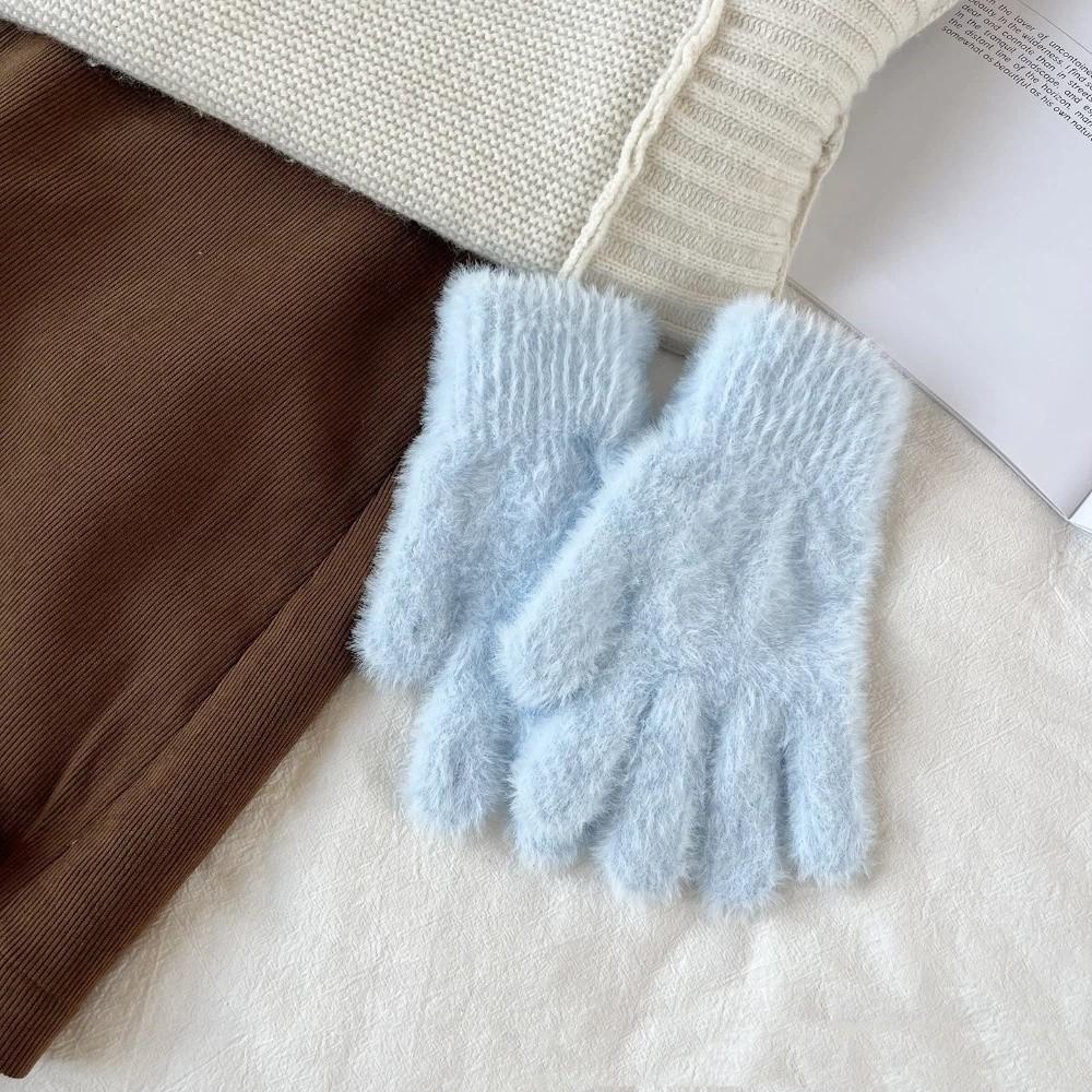 Windproof Touchscreen Gloves Cold Proof Cycling Gloves New Five Fingers Gloves Women
